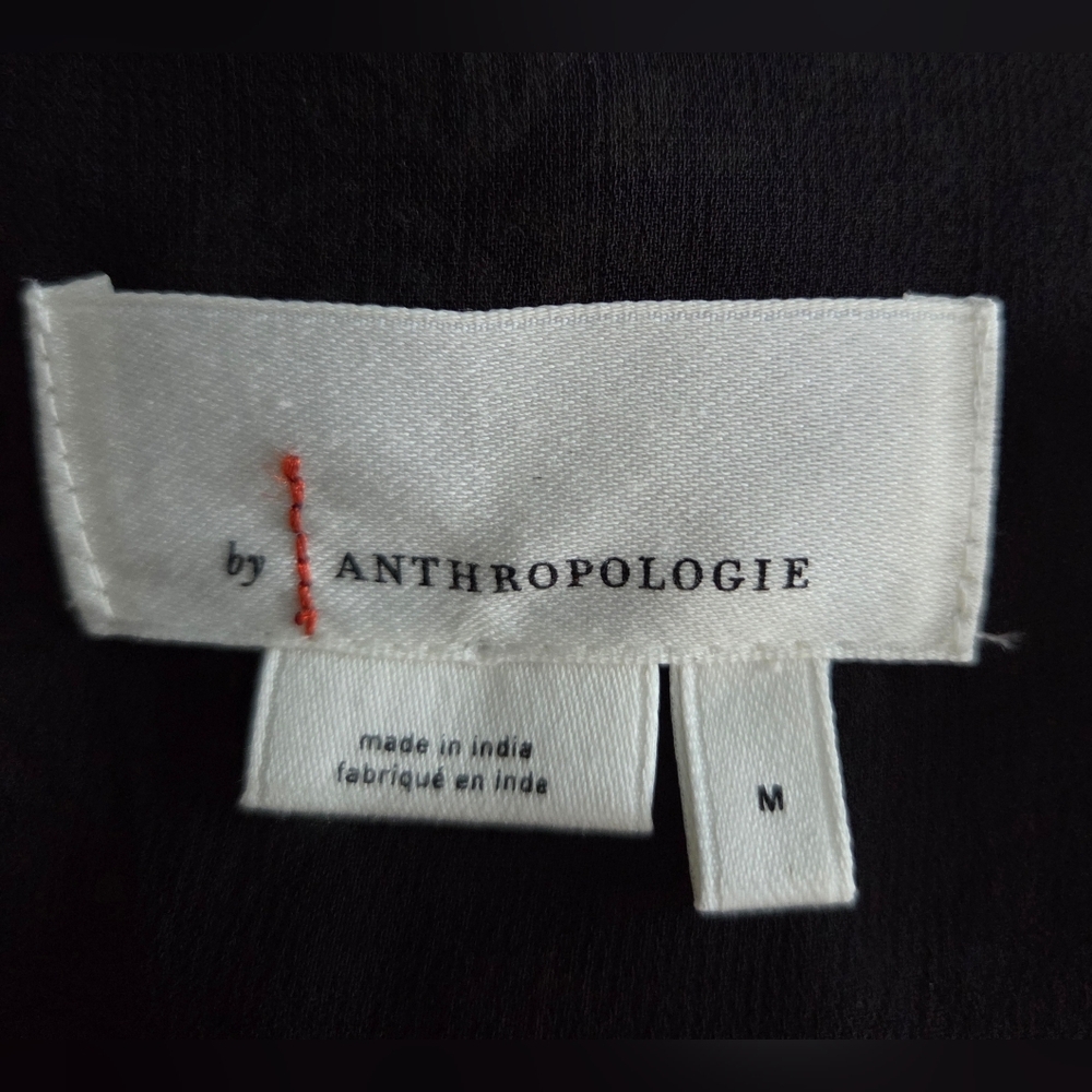 Anthropologie Danae Sheer Classic Buttondown Blouse Size M - Picture 11 of 11